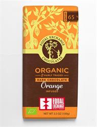Equal Exchange Organic Dark Orange Chocolate 80g