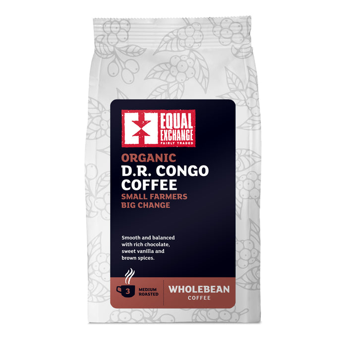 Equal Exchange Organic DR Congo Coffee Beans 200g