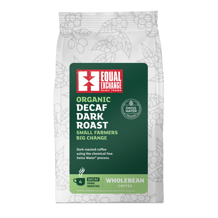 Equal Exchange Organic Dark Decaf Coffee Beans 200g