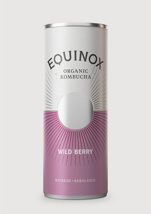 Equinox Kombucha - Wild Berry 250ml