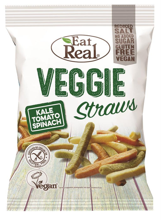 Eat Real Eat Real Veggie & Kale Straws 113g