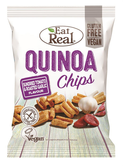 Eat Real Quinoa Tomato Garlic Chips 30g