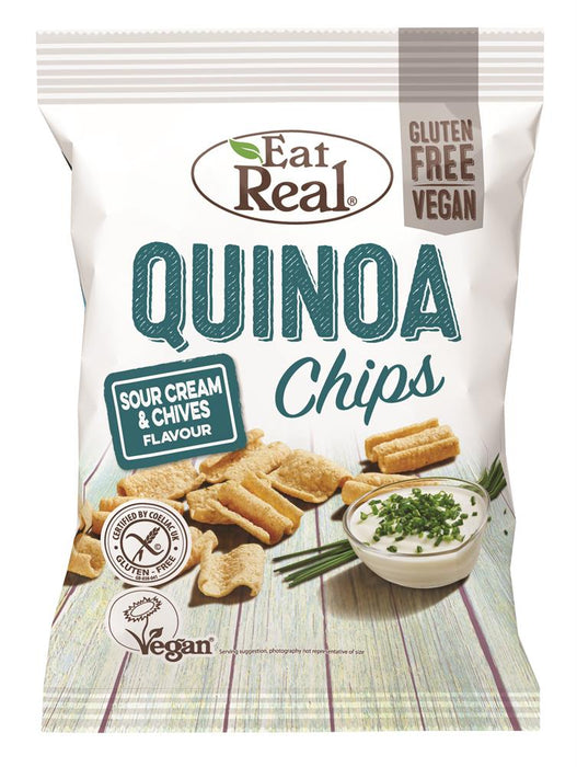 Eat Real Quinoa Sour Cream and Chive 22g