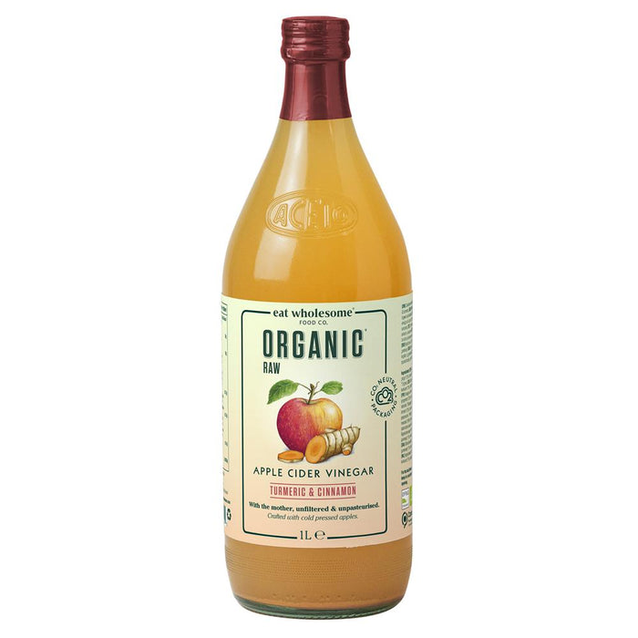 Eat Wholesome Apple Cider Vinegar with Turmeric & Cinnamon 1L