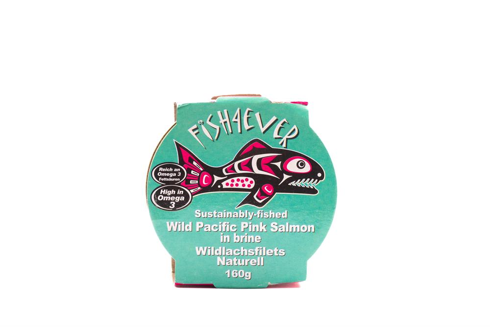 Fish4Ever Wild Pacific Pink Salmon 160g
