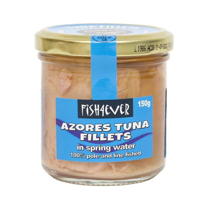 Fish4Ever Azores Tuna Fillets in Water 150g
