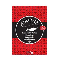 Fish4Ever Herring in Org Tomato Sauce 110g