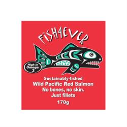 Fish4Ever Wild Pacific Red Salmon Fillet 170g