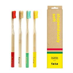 From Earth to Earth Toothbrush Soft x 4