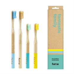 From Earth to Earth Toothbrush Family Pack x 4