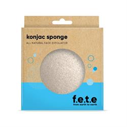 From Earth to Earth Konjac Face Sponge Natural