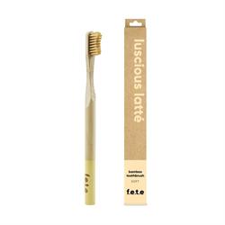 From Earth to Earth Tooth Brush Lush Latte Soft