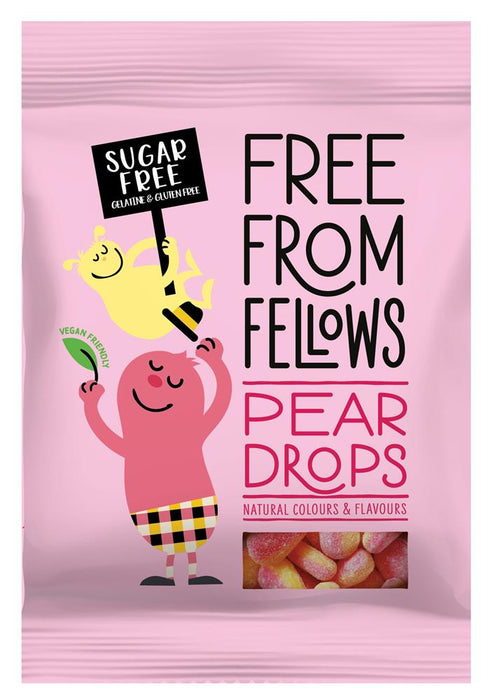 Free From Fellows Pear Drops 70g