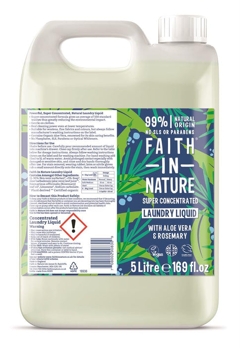 Faith in Nature Super Concentrated Laundry Liquid 5L