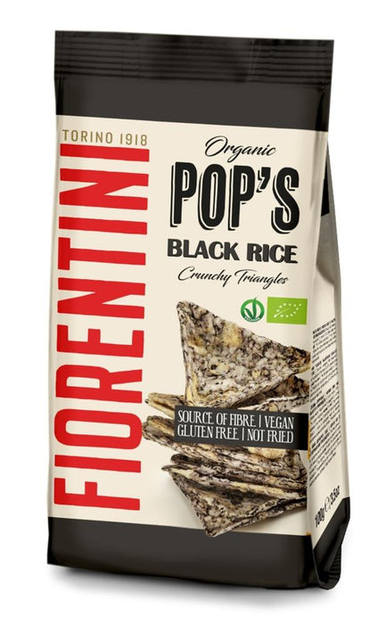 Fiorentini Organic POPS Black Rice Crisp 80g