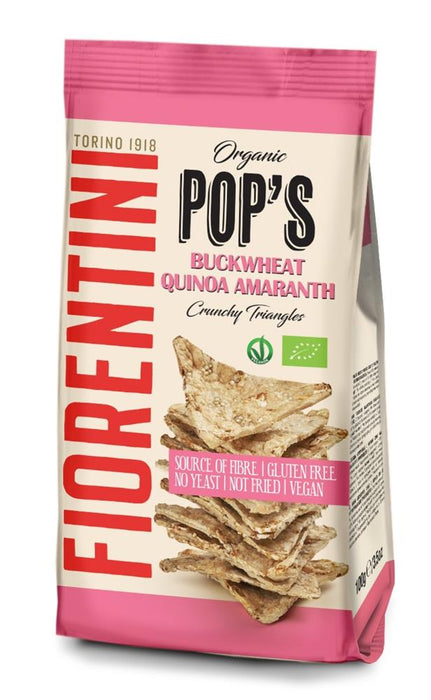 Fiorentini Organic POPS Buckwheat Crisp 80g