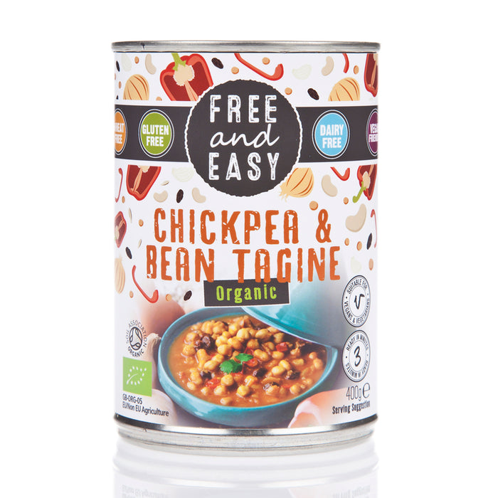 Free & Easy Organic Chickpea & Bean Tagine 400g