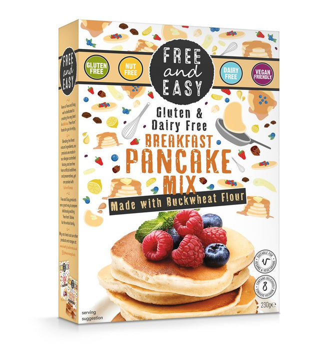 Free & Easy Breakfast Pancake Buckwheat 230g