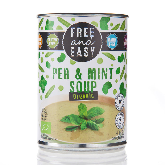 Free & Easy Organic Pea and Mint Soup 400g