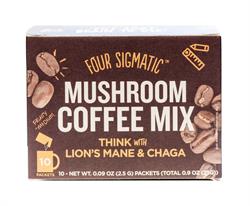 Four Sigma Mushroom Coffee Lions Mane 10 Sachets