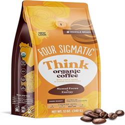 Four Sigma Foods Whole Bean Lions Mane Coffee 340g