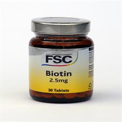 FSC Biotin 2.5mg 30 tablet