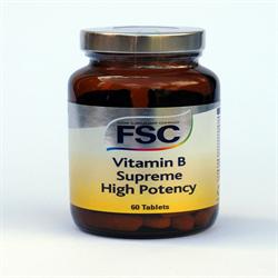 FSC Vitamin B Supreme Hi-potency 60 capsule