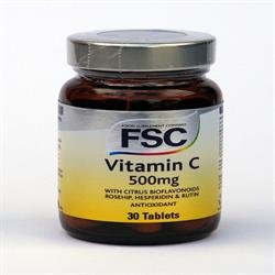 FSC Vitamin C (Low Acid) 500mg 30 tablet