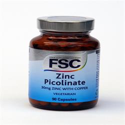 FSC Zinc Picolinate 30mg 90vegicaps
