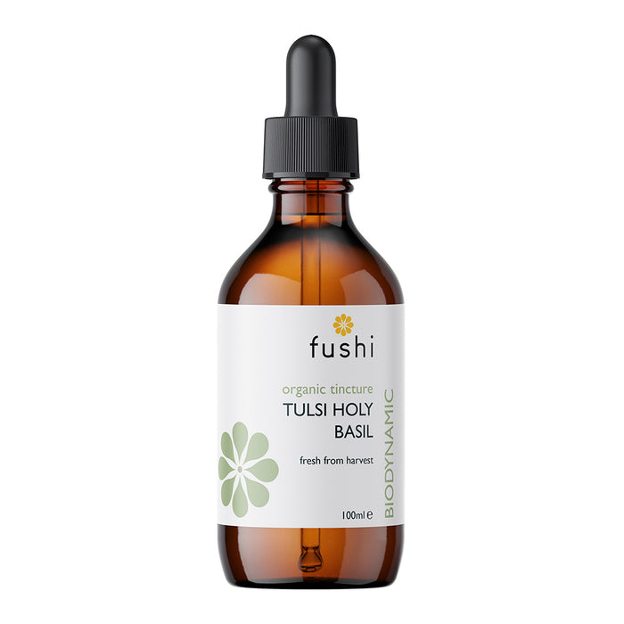 Fushi Wellbeing Organic Tulsi Holy Basil Tinct 100ml