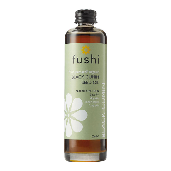 Fushi Wellbeing Black Cumin Seed Oil, Organic 100ml