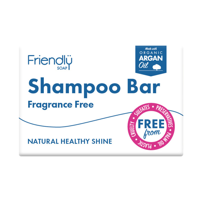 Friendly Soap Shampoo Bar - Fragrance Free 95g