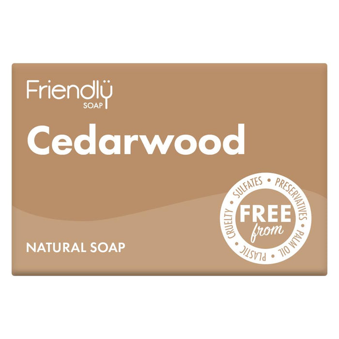 Friendly Soap Cedarwood Soap 95g