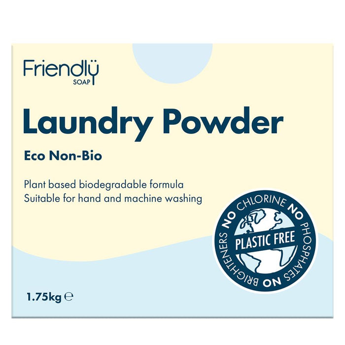 Friendly Soap Laundry Powder - Eco-Non Bio 1750g