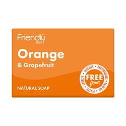 Friendly Soap Orange & Grapefruit Soap 95g