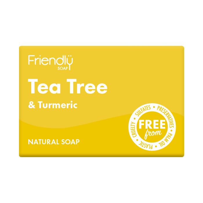 Friendly Soap Tea Tree & Turmeric Soap 95g