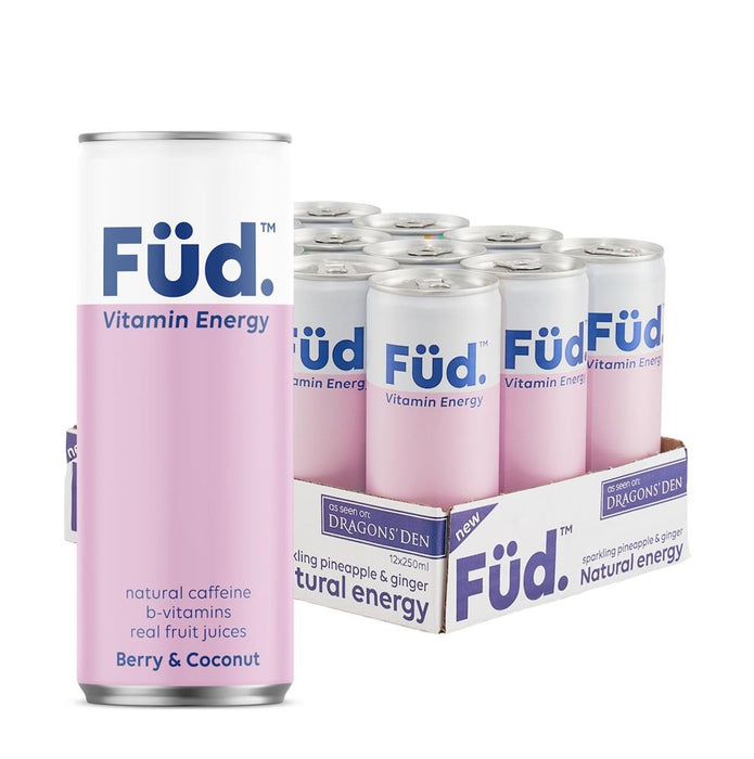 Fud Berry & Coconut Energy RTD 250ml