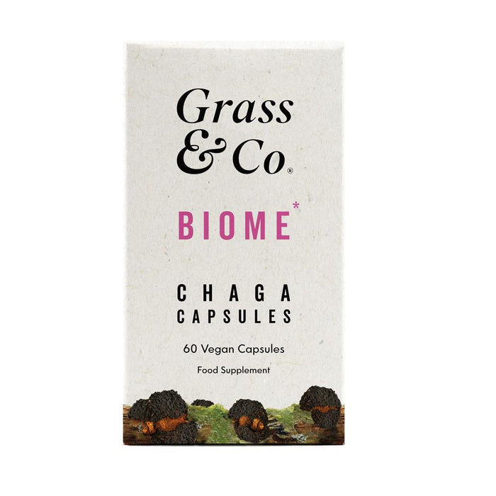 Grass and Co BIOME Chaga Mushrooms Blend 60 capsule