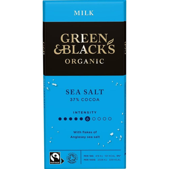 Green & Blacks Milk Sea Salt Chocolate 90g