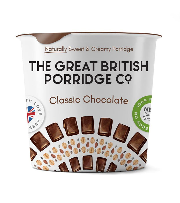 The Great British Porridge Com Classic Chocolate Pot 60g