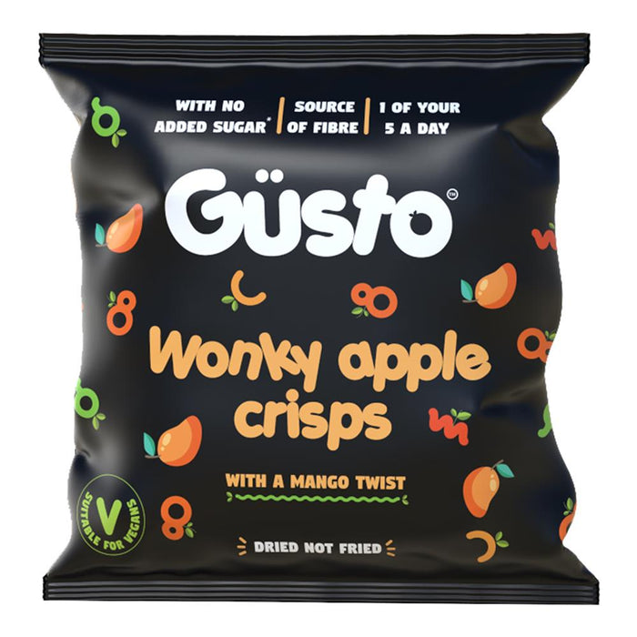 Gusto Snacks Apple Crisps with Mango Twist 20g