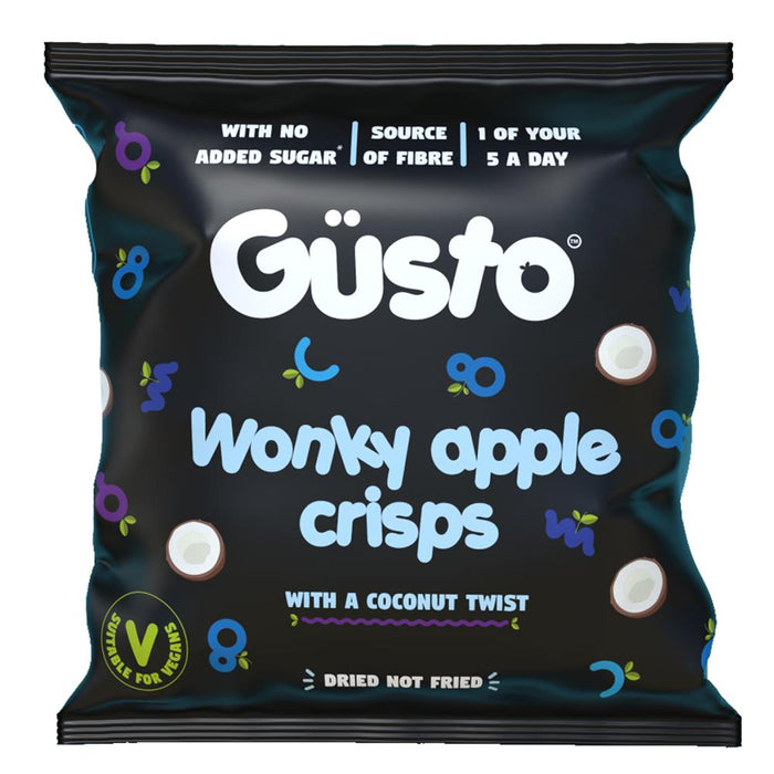 Gusto Snacks Apple Crisps with Coconut 20g