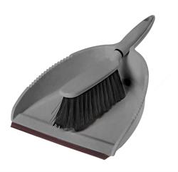 Greener Cleaner Dustpan & Brush Slate Grey