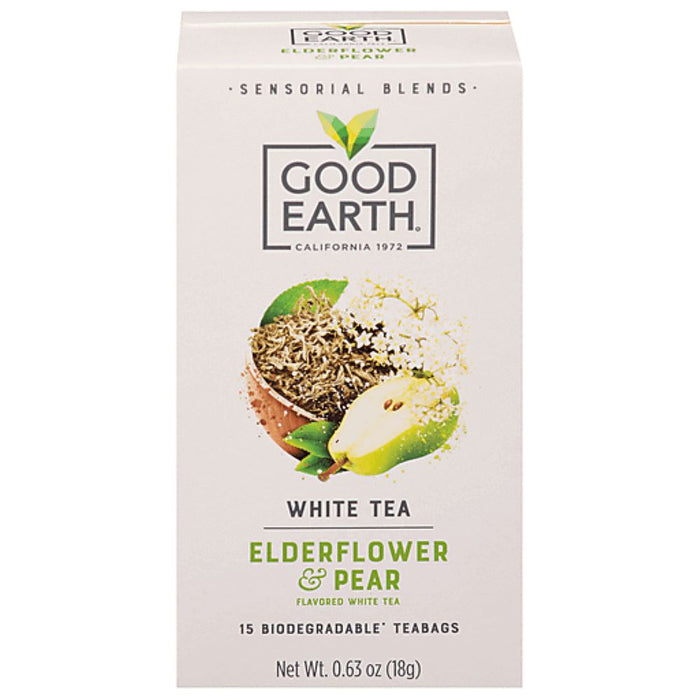 Good Earth White Tea Elderflower and Pear 15bag