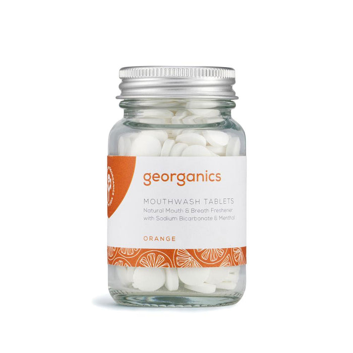 Georganics Mouthwash Tablets - Orange 180 tablets