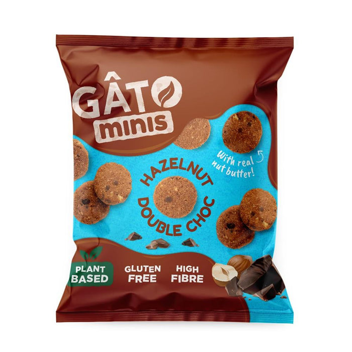 Gato Mini Choc Hazelnut Cookies 33g
