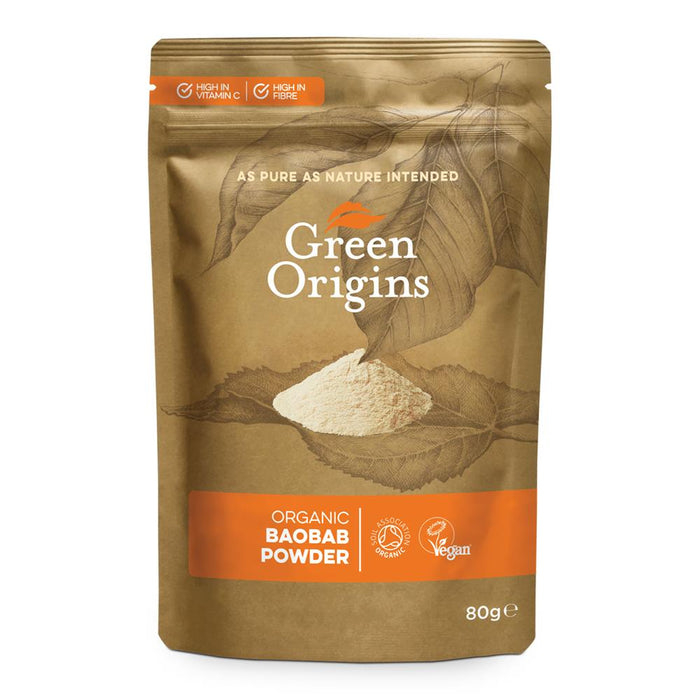 Green Origins Organic Baobab Powder (Raw) 80g
