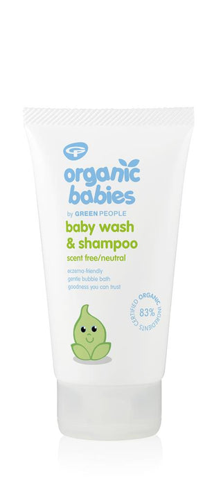 Green People Baby Wash & Shampoo Scent Free 150ml