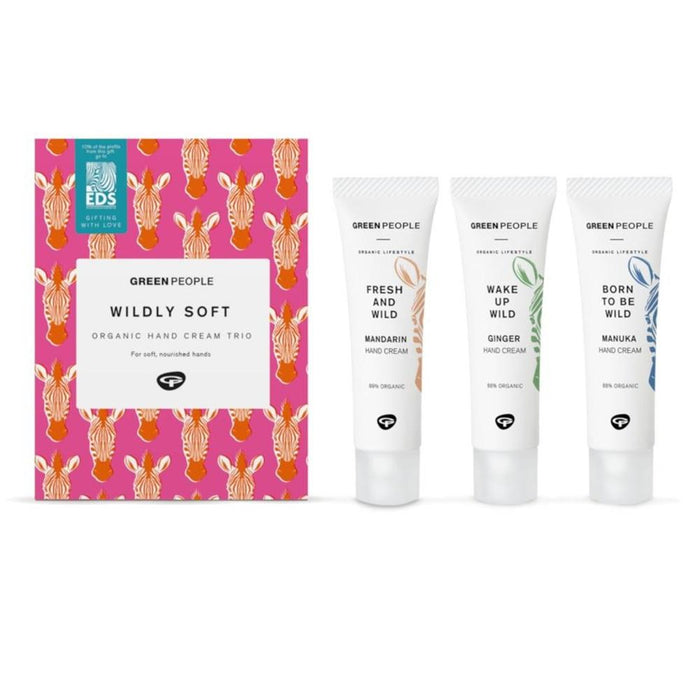 Green People Wildly Soft Hand Cream Trio Gift Set