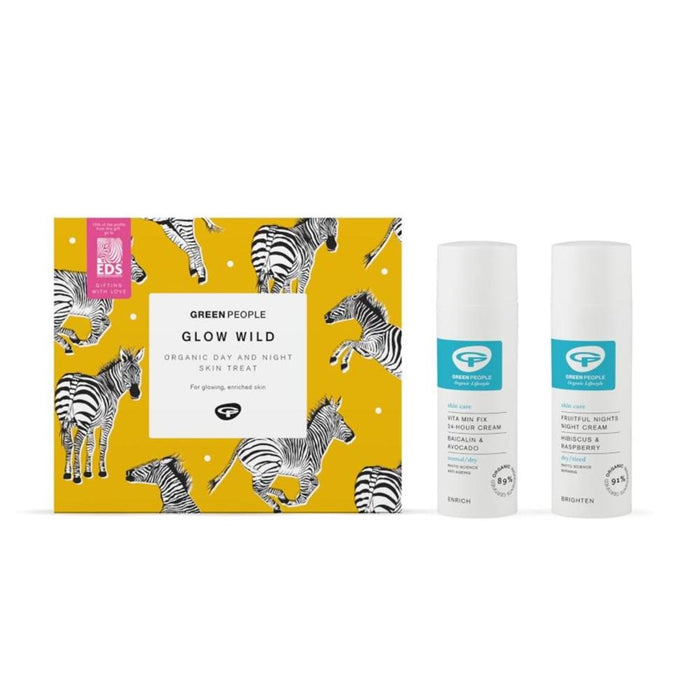 Green People Glow Wild Skin Care Gift 1gift set